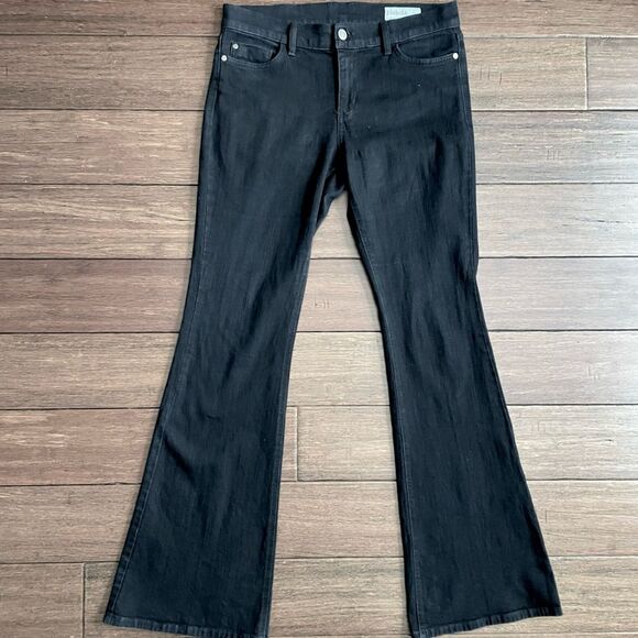 PISTOLA Kinsley Ultra Flare Jeans Size 29 Black Ink - Picture 3 of 12